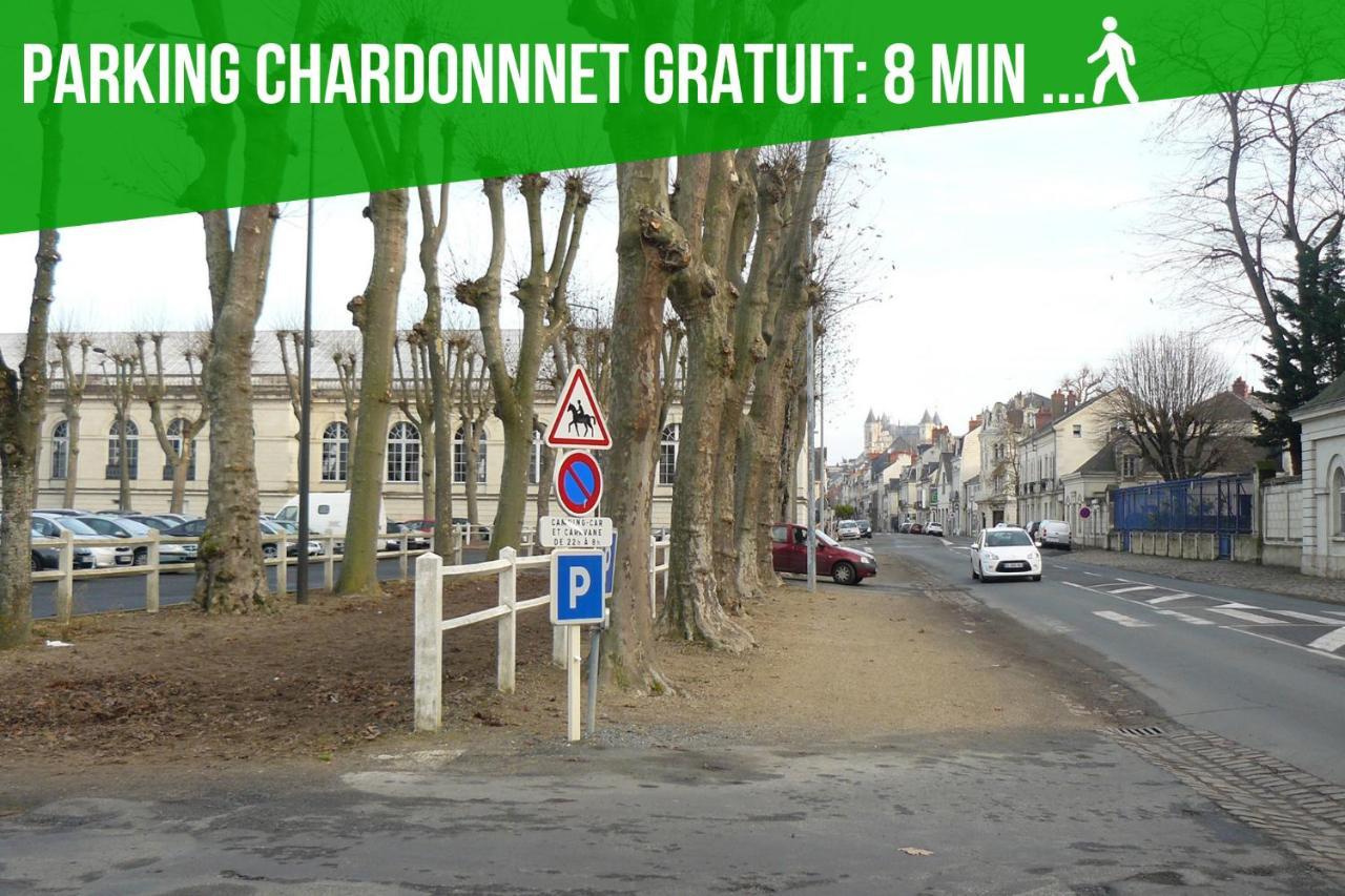 Apartamento Le Petit Cendriere Saumur Exterior foto